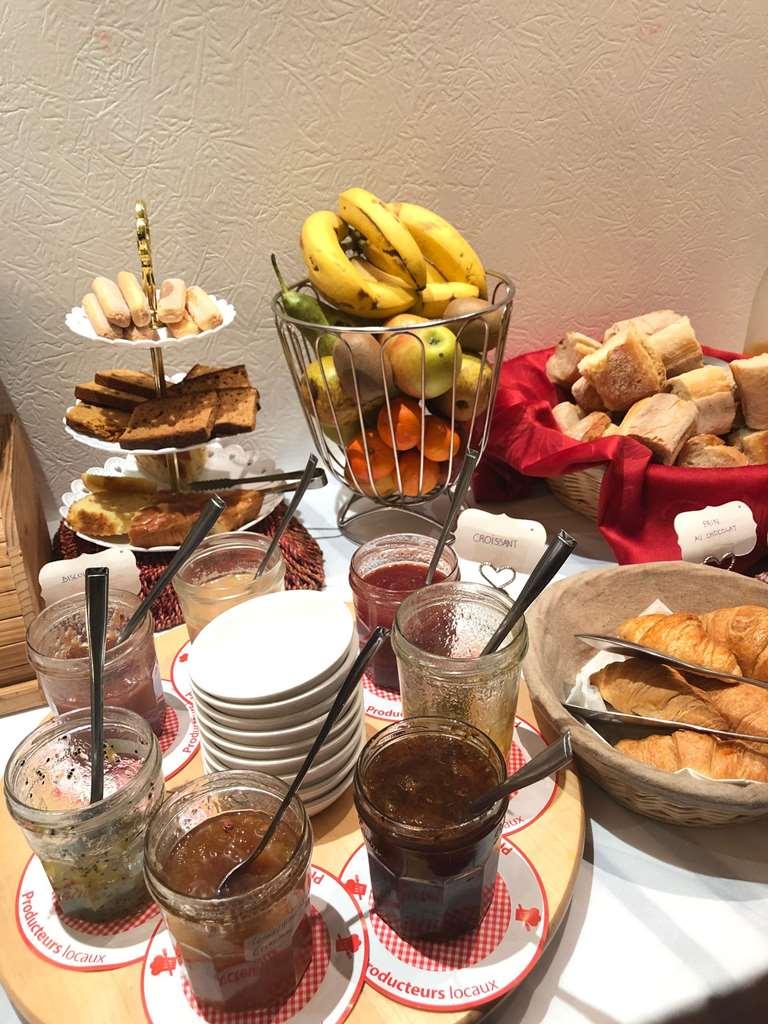 Brit Hotel Aux Sacres Reims, Centre Historique מסעדה תמונה